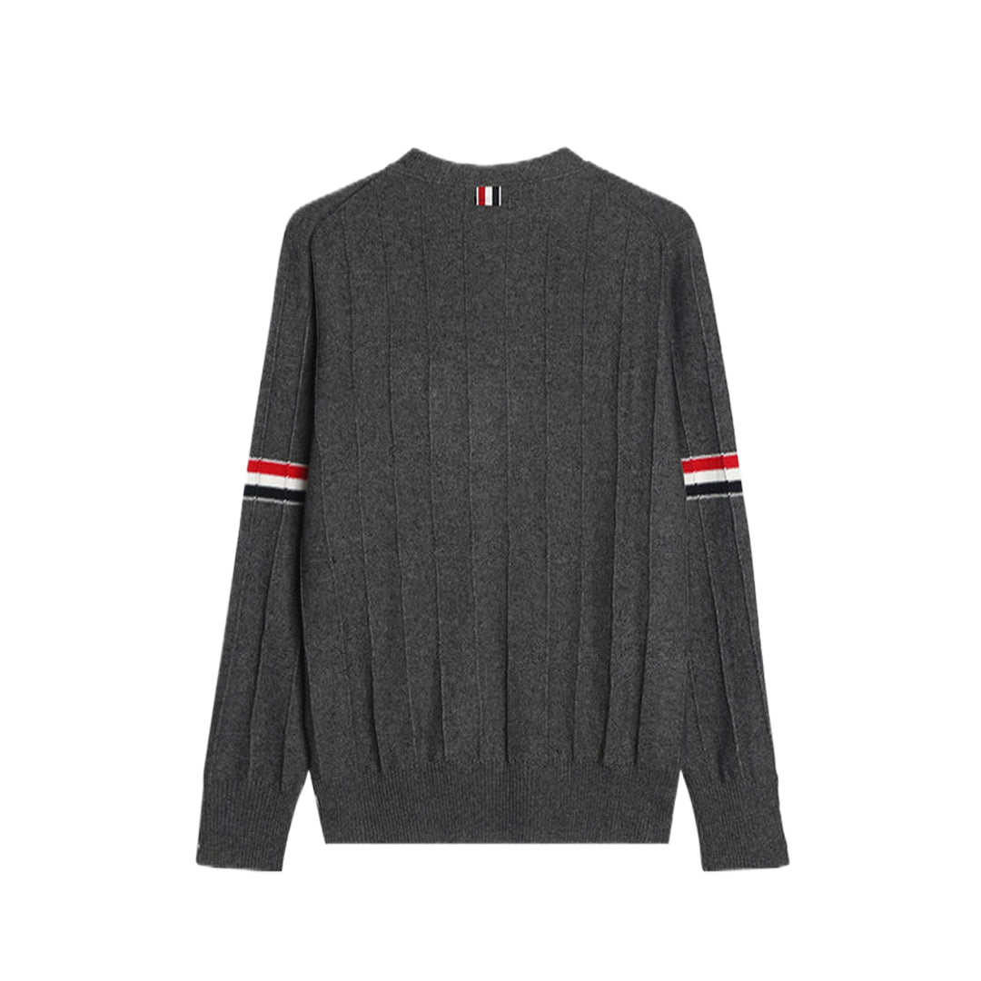 Thom Browne  Knitted sweater coat