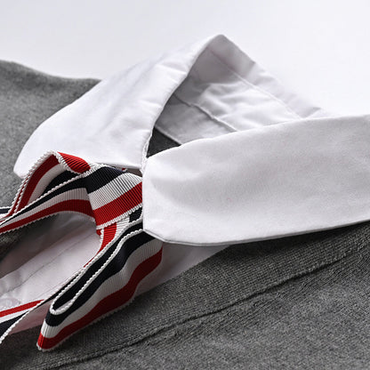 Thom Browne  Women Ribbon POLO shirt