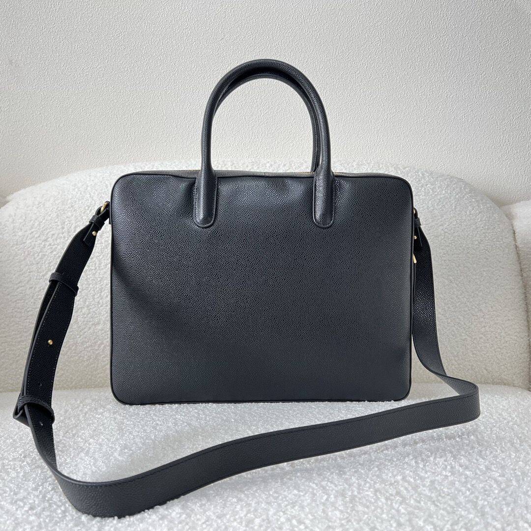 Thom Browne  Top-grade cowhide briefcase