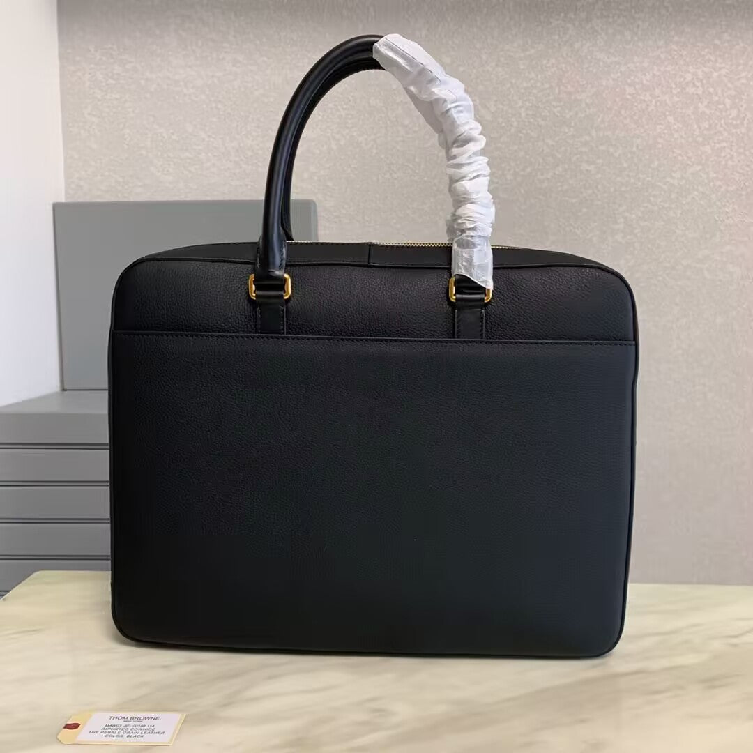 Thom Browne  Top-grade cowhide briefcase