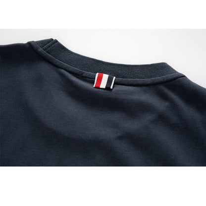 Thom Browne Floral Embroidery T-shirt