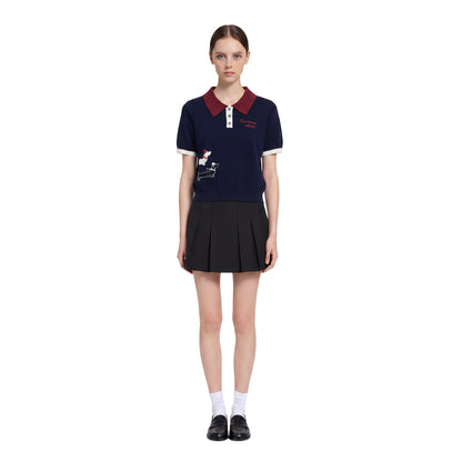 Thom Browne  Women Stripe T-shirt