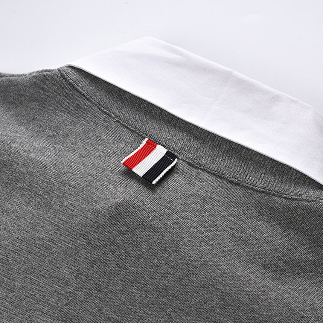 Thom Browne  Women Ribbon POLO shirt