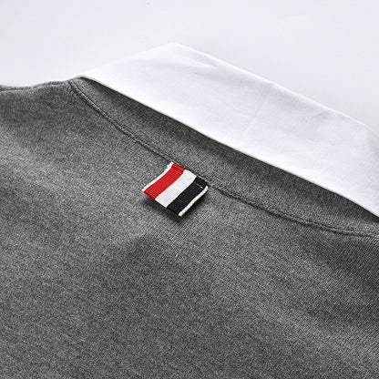 Thom Browne  Women Ribbon POLO shirt