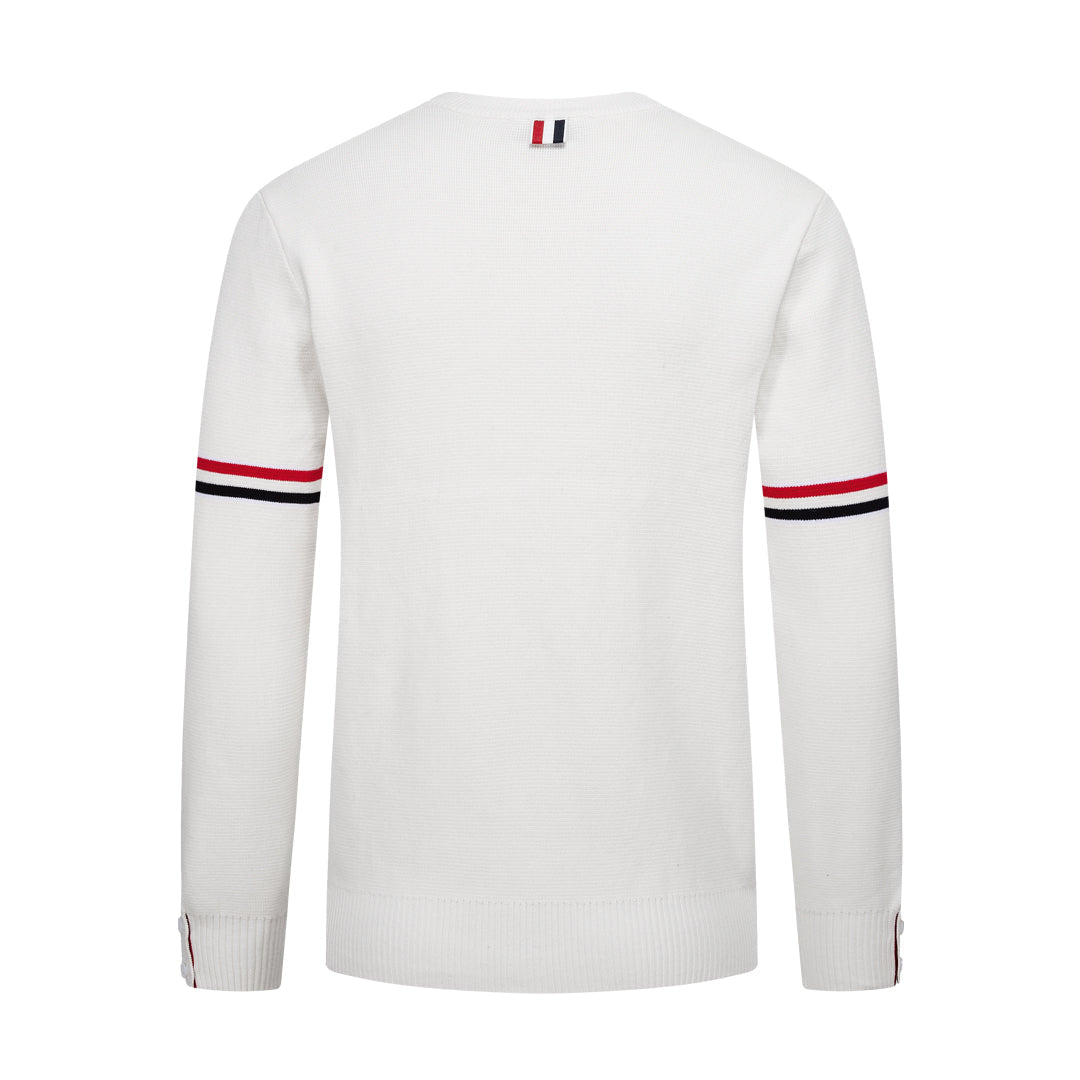 Thom Browne  Round neck wool sweater