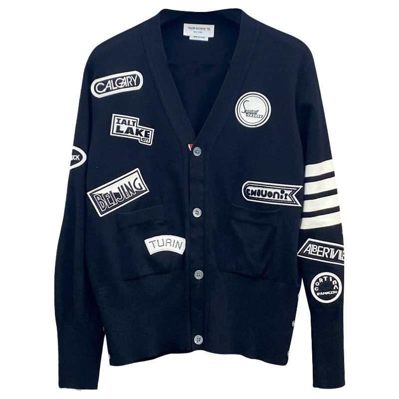 Thom Browne  Knitted Cardigan
