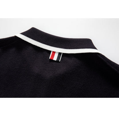 Thom Browne  Contrast stripes POLO Shirt