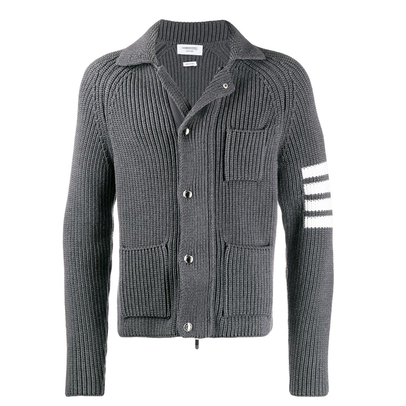 Thom Browne  Knitted sweater coat