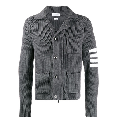 Thom Browne  Knitted sweater coat