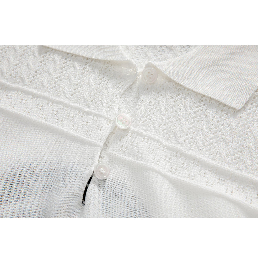 Thom Browne  Women Bear POLO shirt