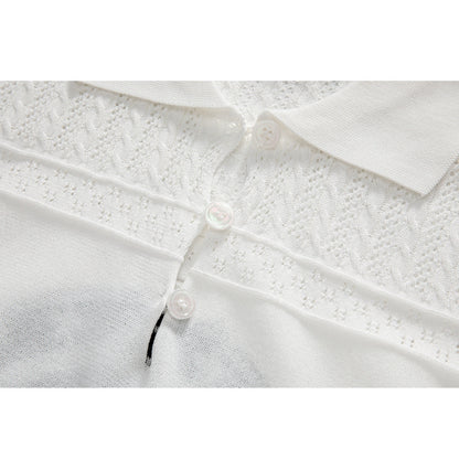 Thom Browne  Women Bear POLO shirt