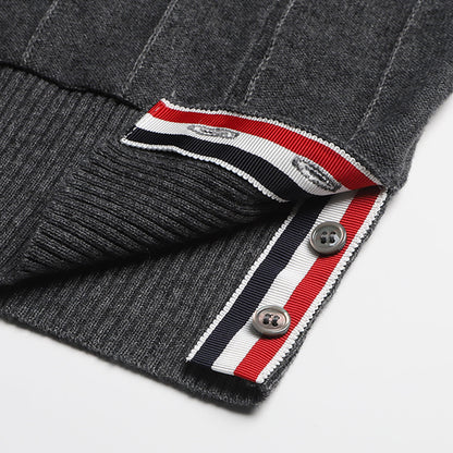 Thom Browne  Knitted sweater coat