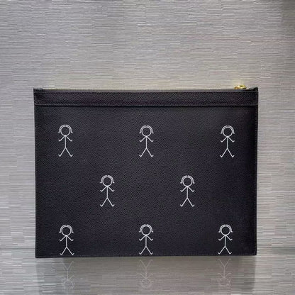 Thom Browne  Top-grade cowhide clutch