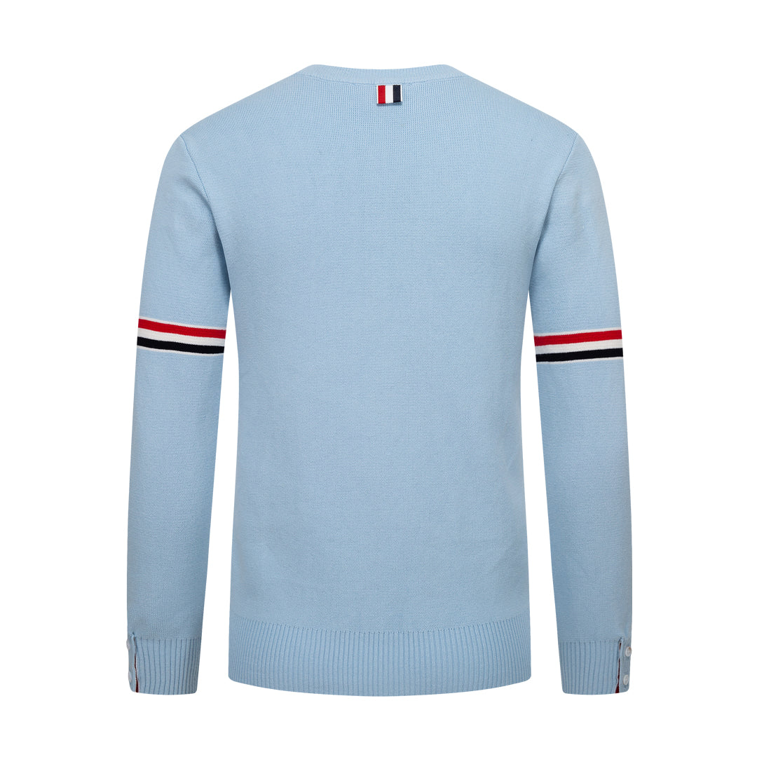 Thom Browne  Round neck wool sweater