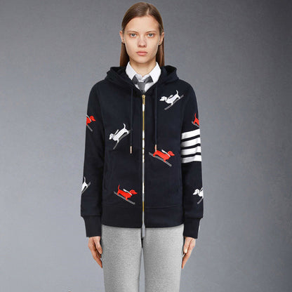 Thom Browne 2025ss embroidery Hoodie