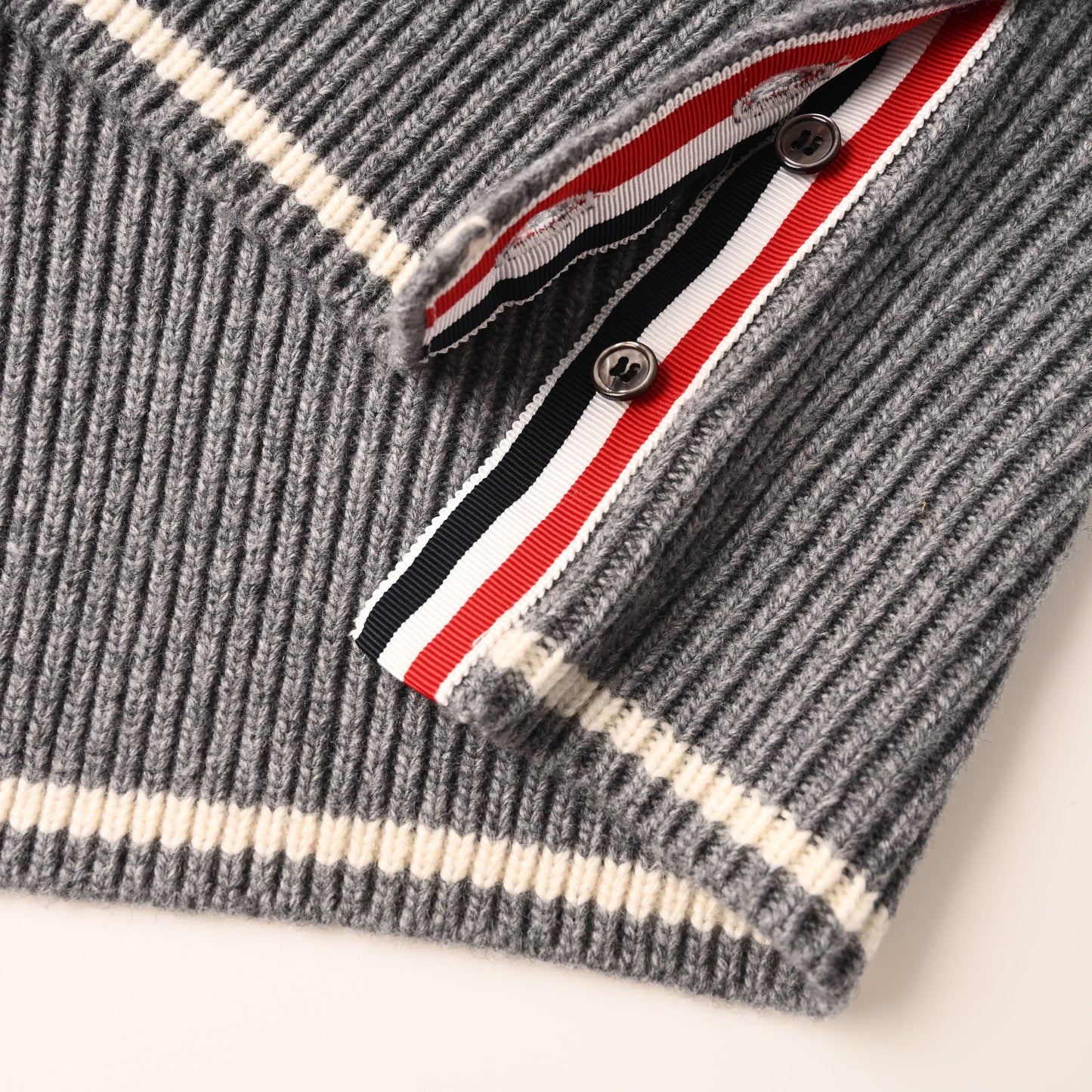 Thom Browne 2025SS Cardcute Sweater