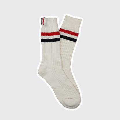 Thom Browne 2025ss Four stripe socks