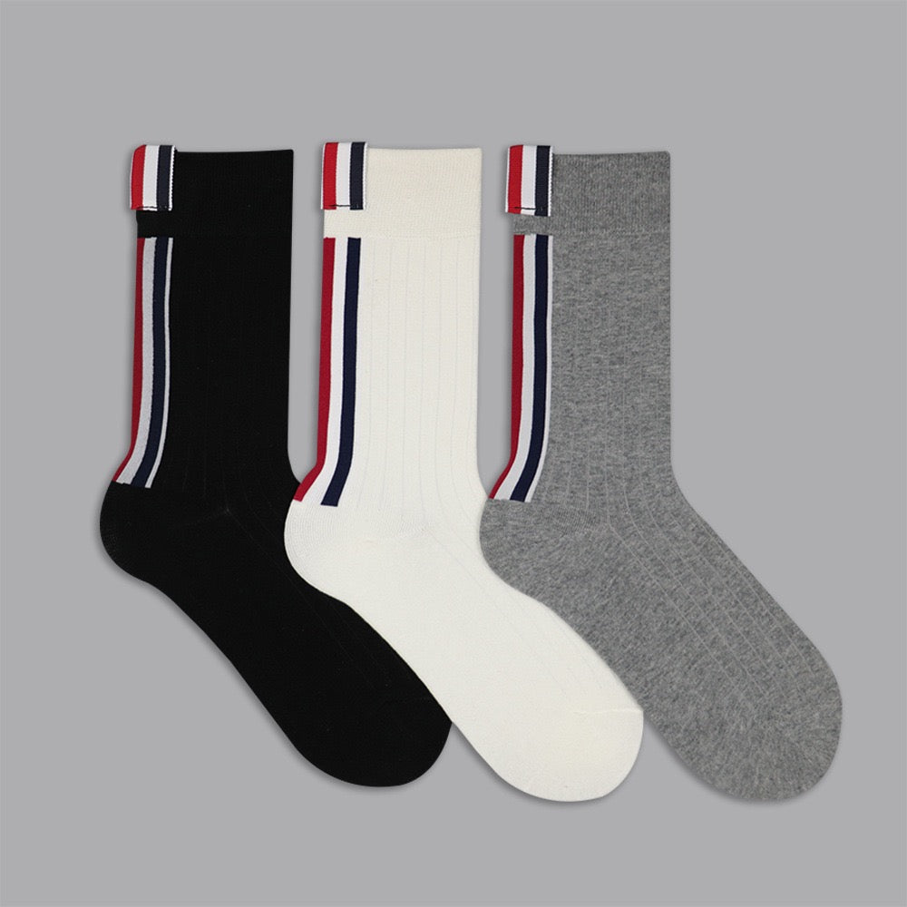 Thom Browne 2025ss Four stripe socks