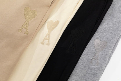 AMI PARIS  Straight leg Sweatpants