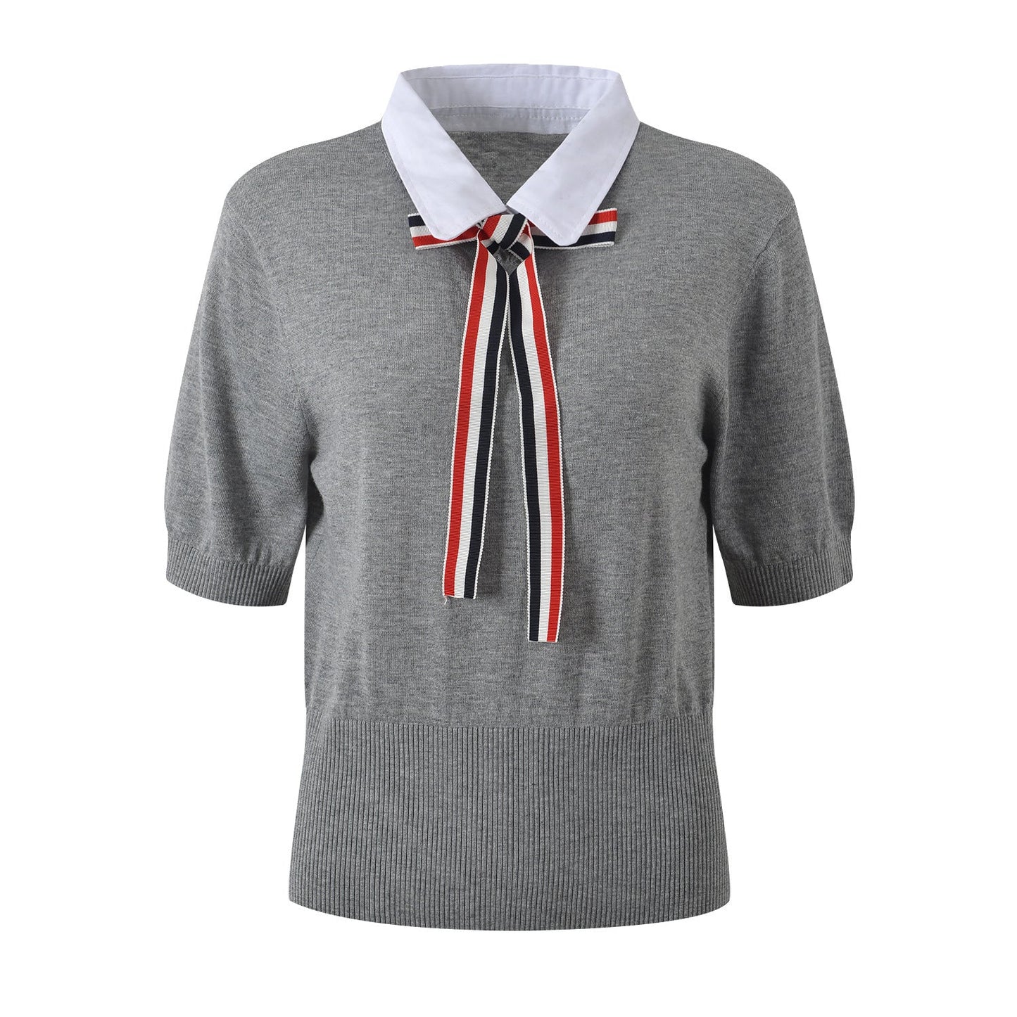 Thom Browne  Women Ribbon POLO shirt