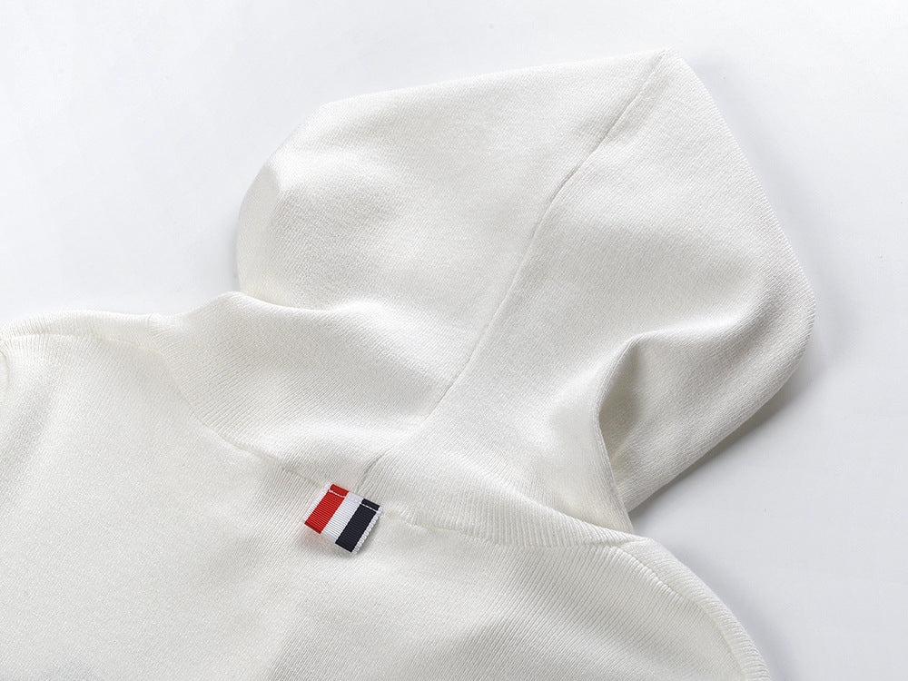 Thom Browne  2025ss Knitted Hoodie