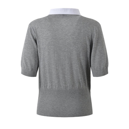 Thom Browne  Women Ribbon POLO shirt