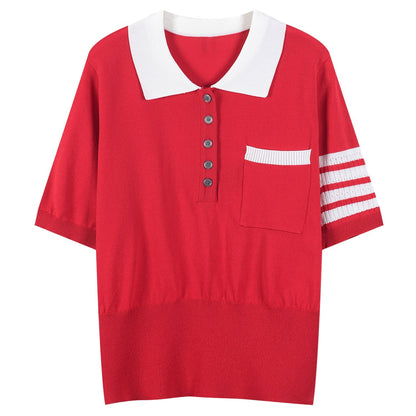Thom Browne Women puppy POLO shirt