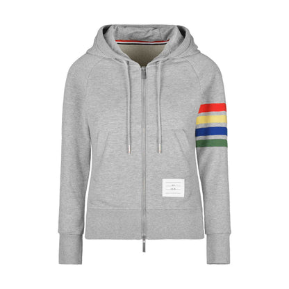 Thom Browne  Rainbow Stripes Hoodie