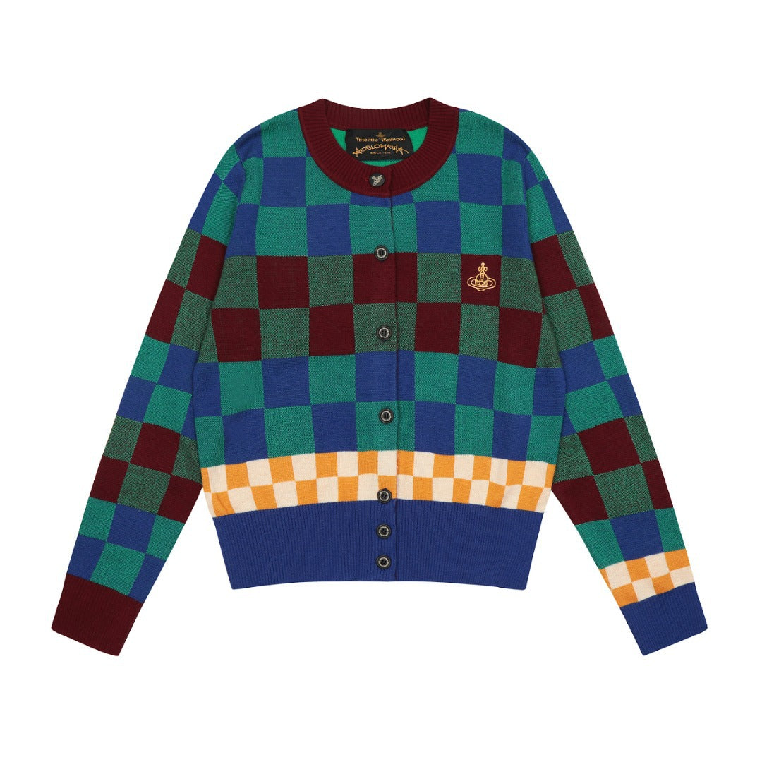 Vivienne Westwood 2026 Scarf-Collar Cotton Sweater