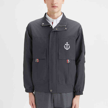 Thom Browne Anchor embroidery Jacket