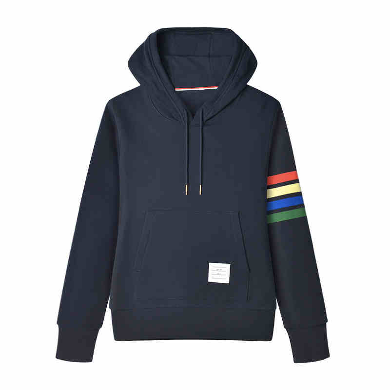 Thom Browne 4-Bar Couple Hoodie