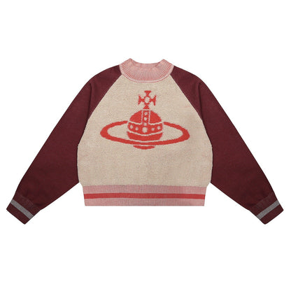 Vivienne Westwood 2026 Crewneck Sweater with Large Logo