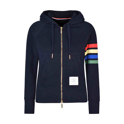 Thom Browne  Rainbow Stripes Hoodie