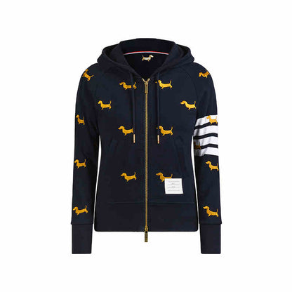 Thom Browne embroidery Hoodie