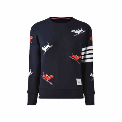 Thom Browne  Puppy Embroidery Sweatshirt