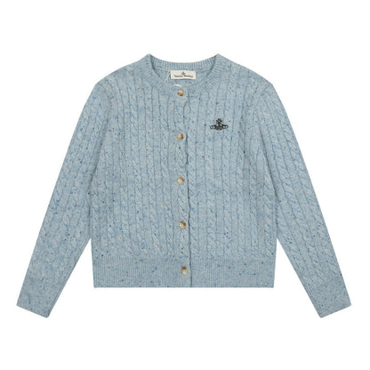 Vivienne Westwood Color-block Cotton-Wool Cardigan