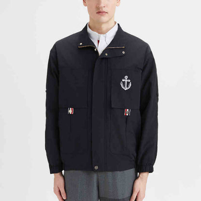 Thom Browne Anchor embroidery Jacket