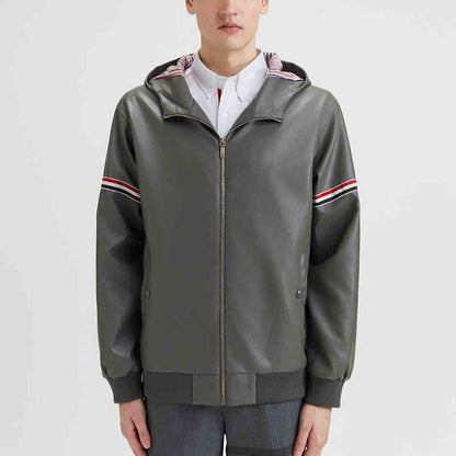 Thom Browne 2025ssLeather Jacket