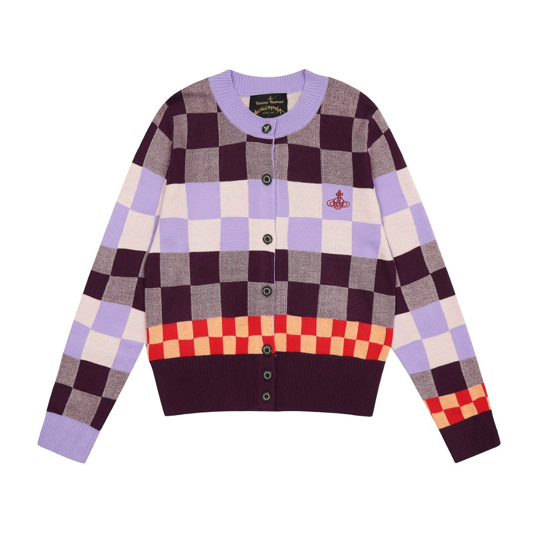 Vivienne Westwood 2026 Scarf-Collar Cotton Sweater
