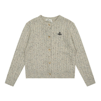 Vivienne Westwood Color-block Cotton-Wool Cardigan