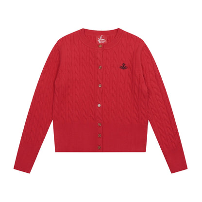 Vivienne Westwood 2026 Cotton-Wool Cardigan