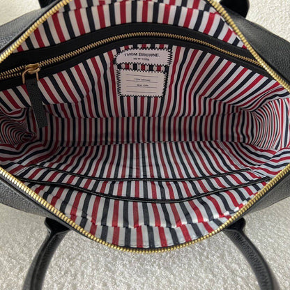 Thom Browne  Top-grade cowhide briefcase