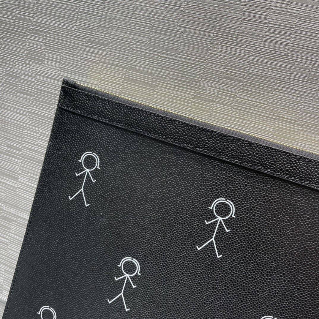 Thom Browne  Top-grade cowhide clutch