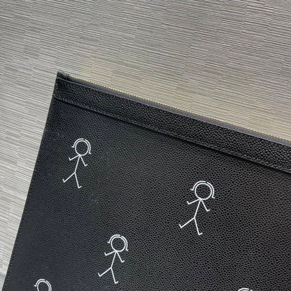 Thom Browne  Top-grade cowhide clutch