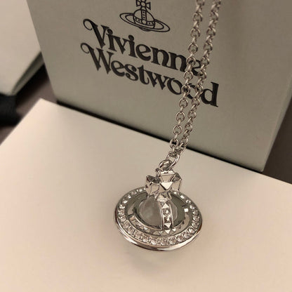 Vivienne Westwood 2026 UFO Crystal Clavicle Necklace