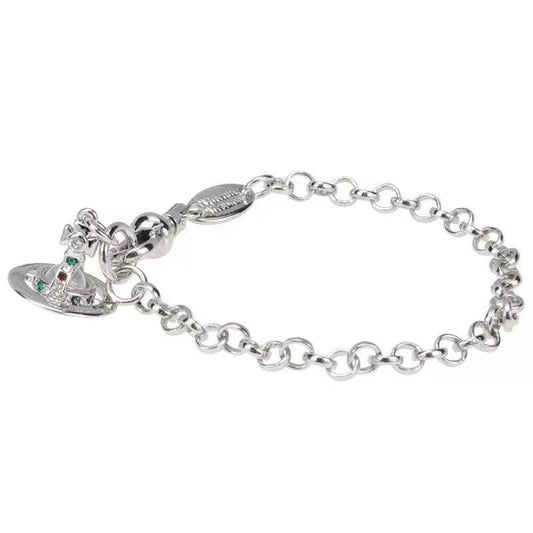 Vivienne Westwood 2026 Rhinestone Planet Bracelet