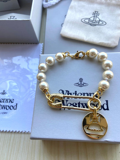 Vivienne Westwood 2026 Pearl & Pin Bracelet