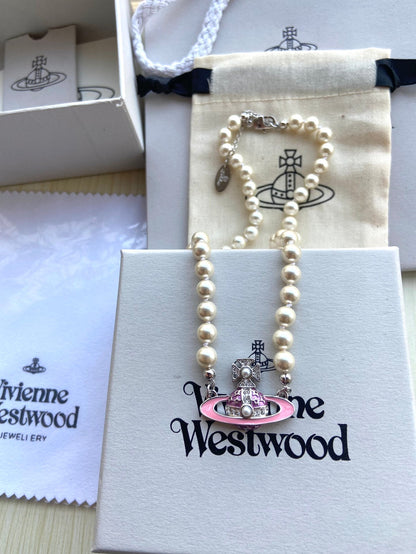 Vivienne Westwood 2026 Pearl Planet Necklace