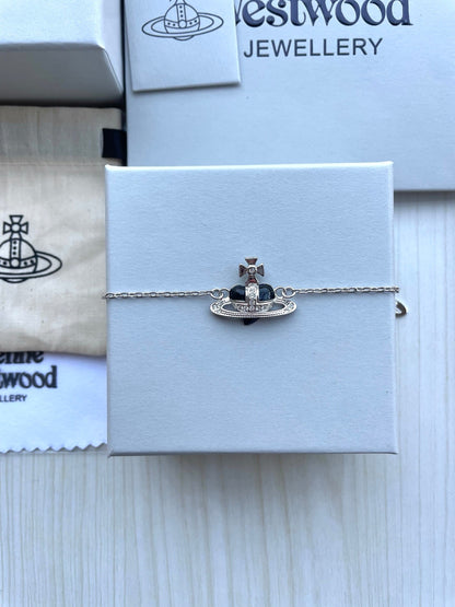 Vivienne Westwood 2026 Shell & Rhinestone Bracelet