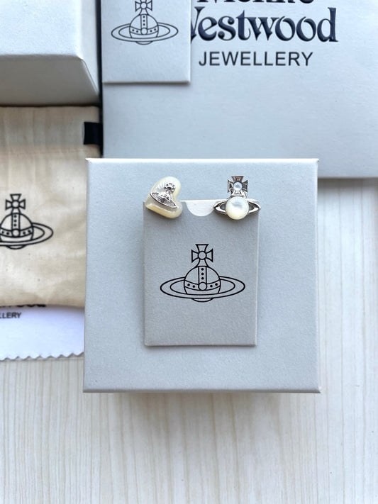 Vivienne Westwood Asymmetrical Earrings